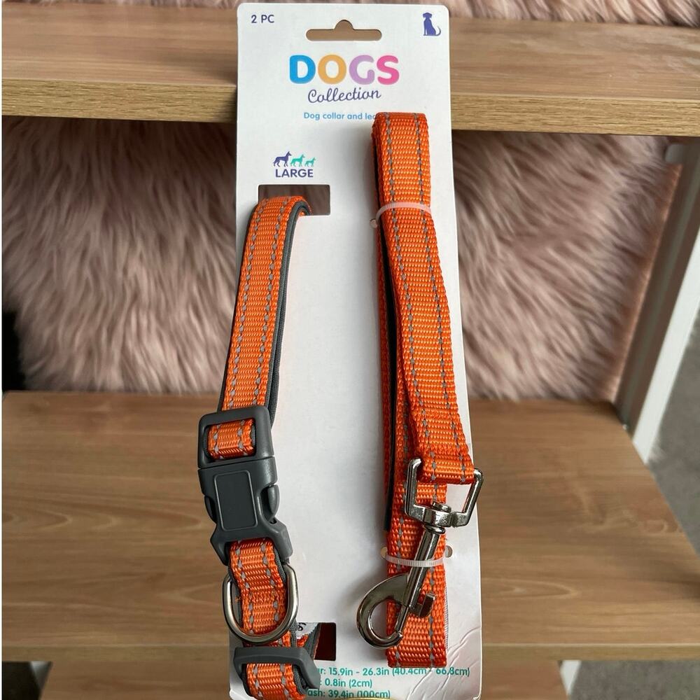 Hobby Lobby Dog Leash Collar Set NWT